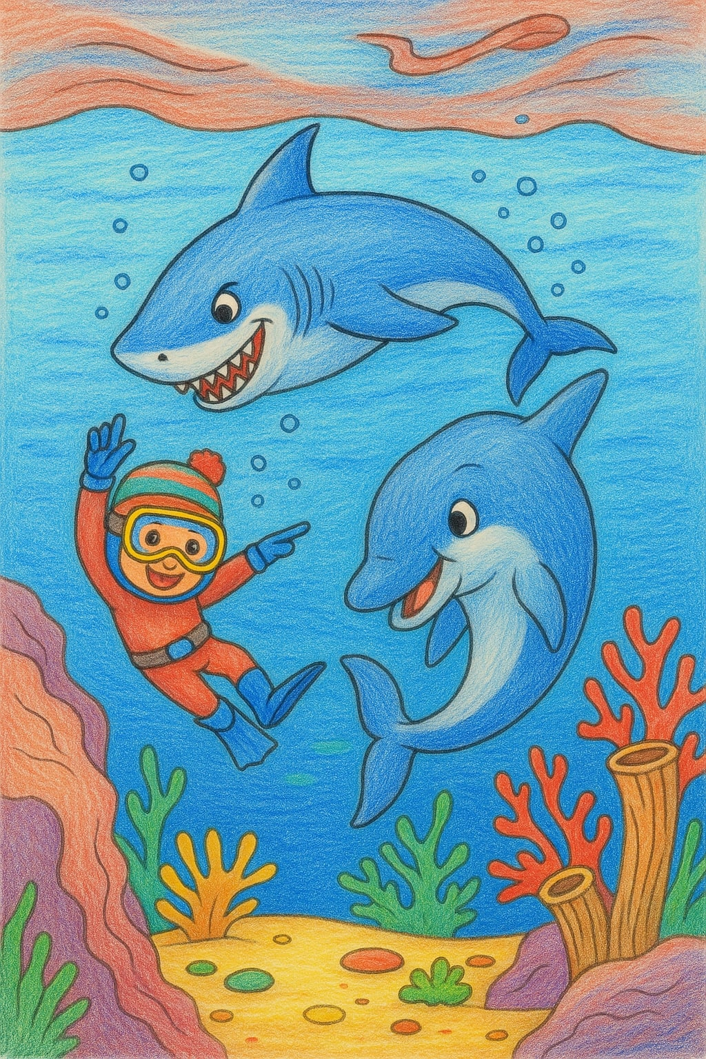 Shark Coloring Pages