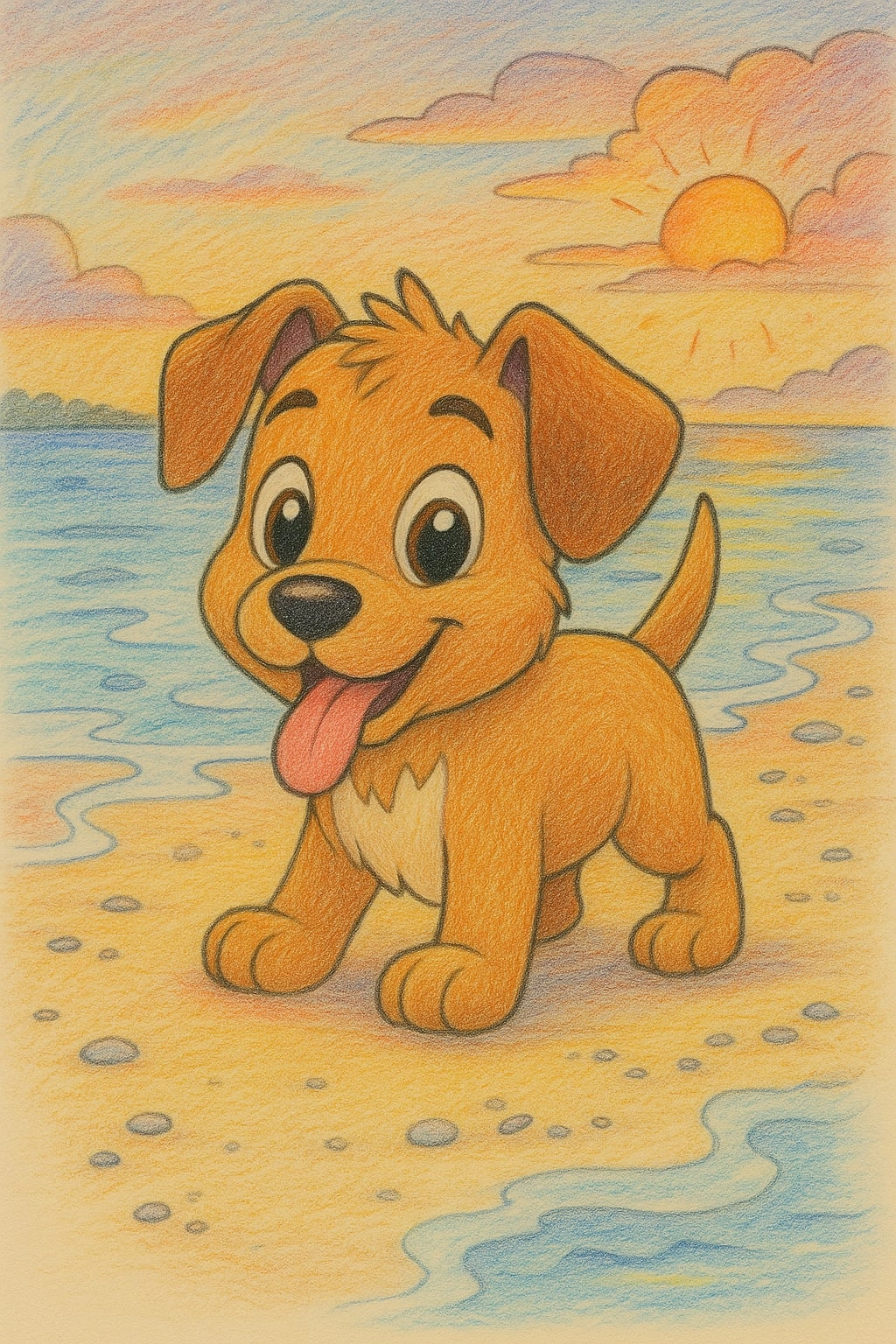 Puppy Coloring Pages