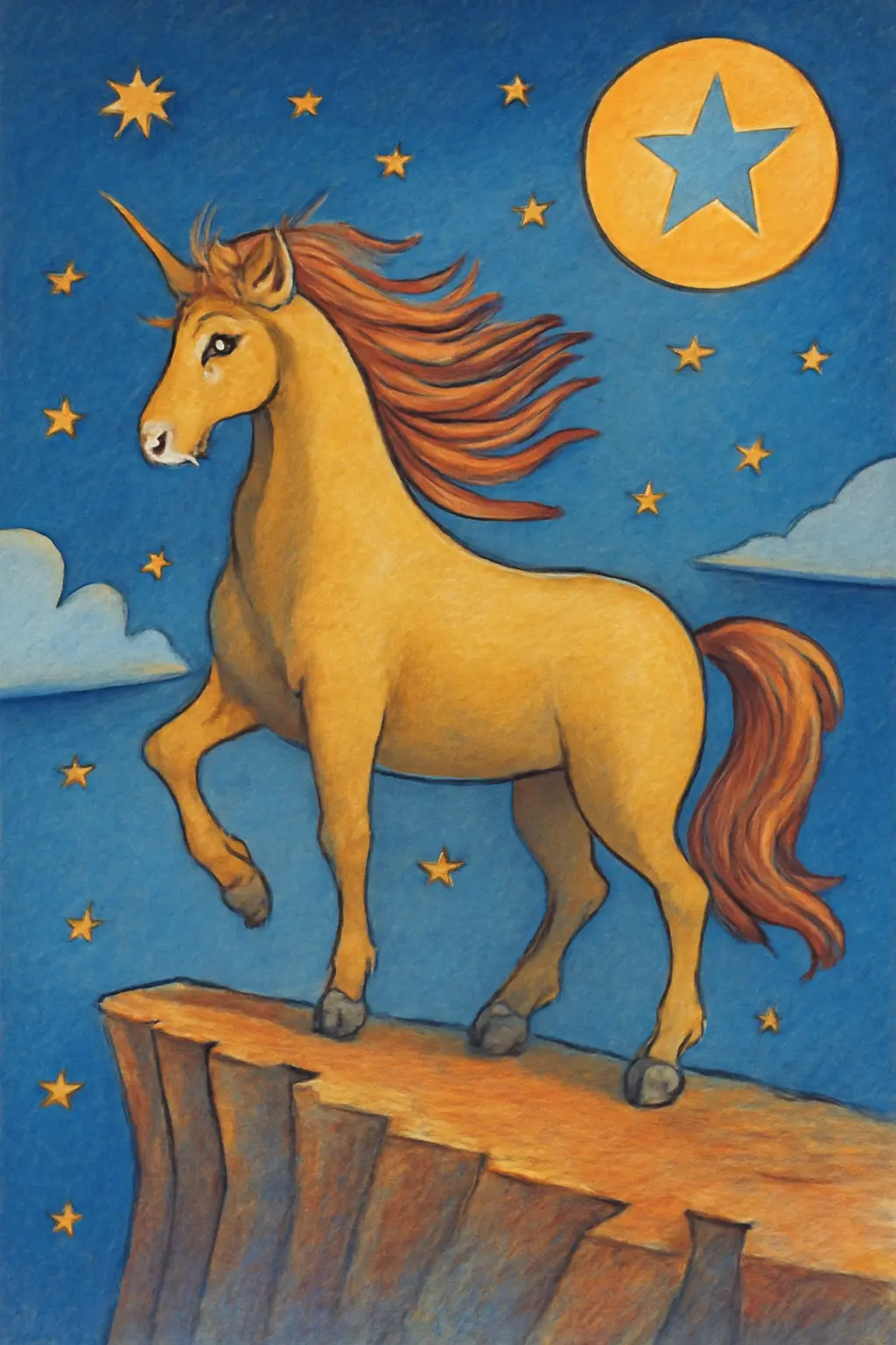 Unicorn Coloring Pages