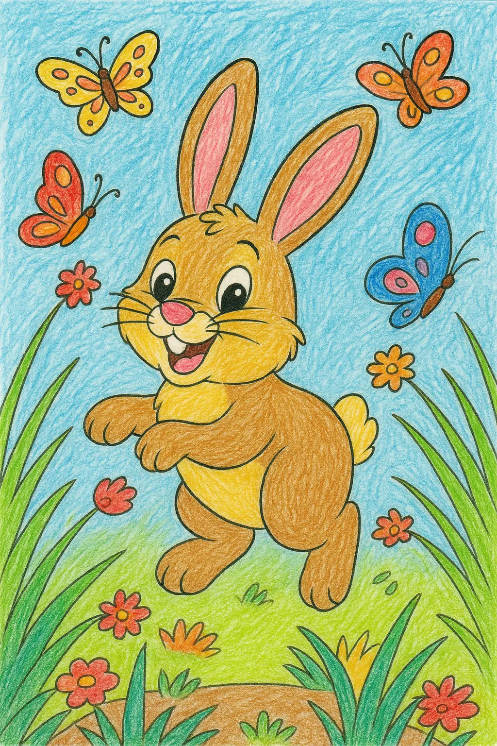 Bunny Coloring Pages