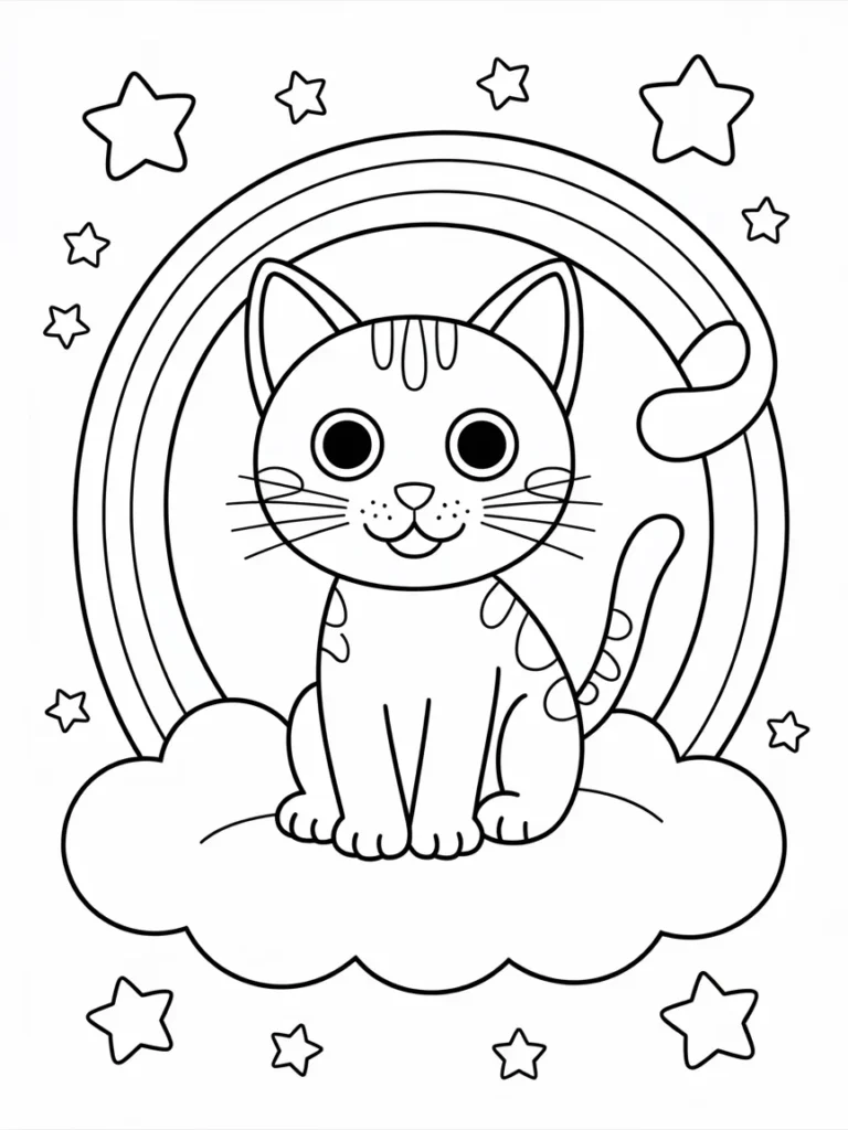 line art bold lines of a cat sitting on TiXI LdZQ0 wKPKU68ymjA qMiM7gi6R7a9D3CiUWzhUw