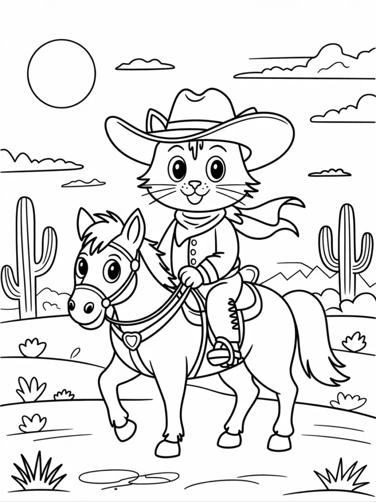 line art of a cat dressed as a cowboy ri iP4ubwiPSVKqU4wU3Spvmw CRH7KSRnRbqXf0WiHHVn7A