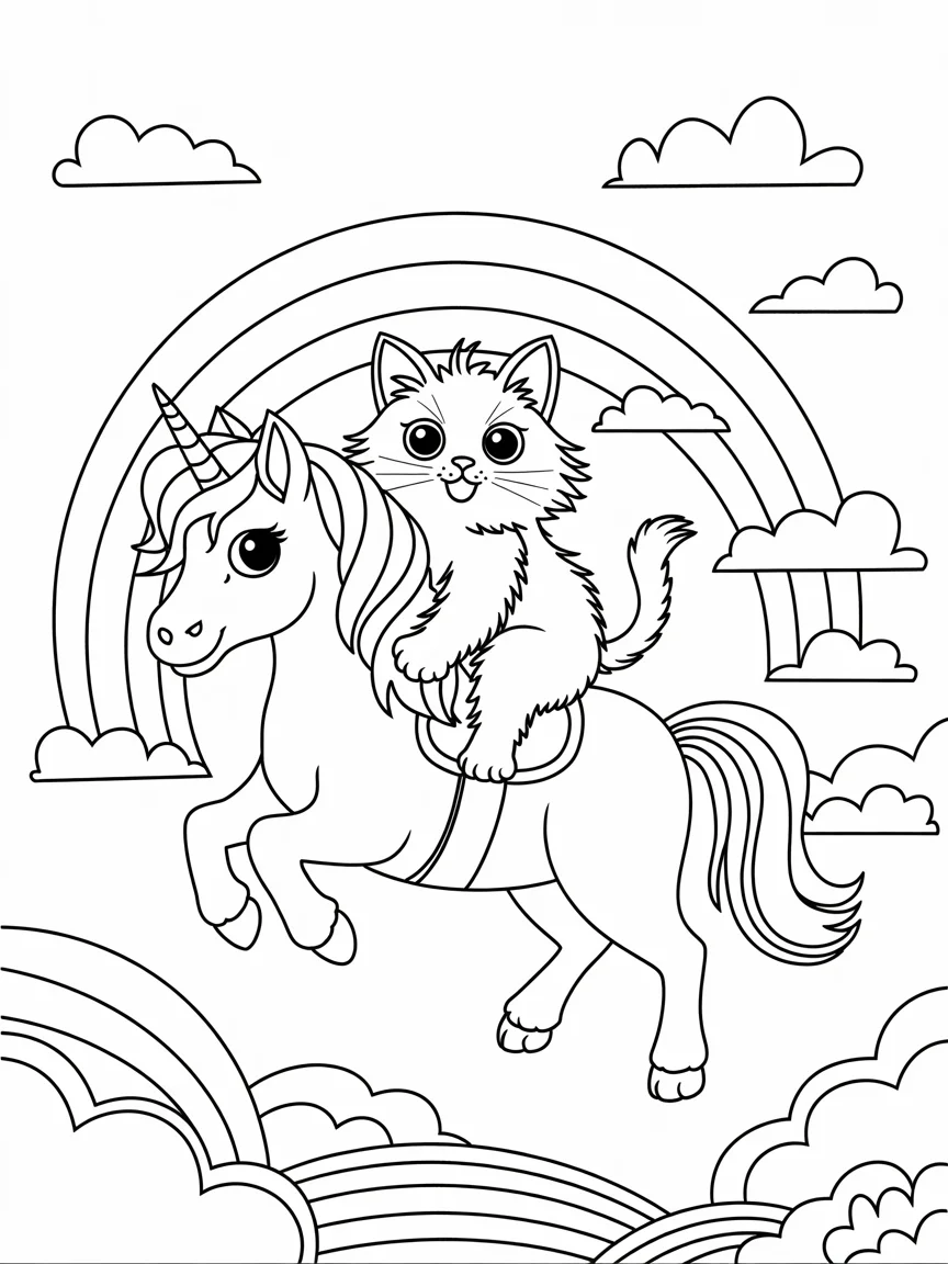 line art of a lovely ragdoll cat riding o44oYBY QKOEySVjCAiQKQ aVprhoO SDmV7M8VhuKN A