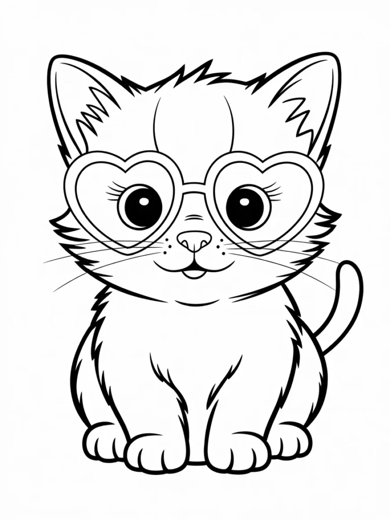 line art of a tiny kitten wearing heart 2heJvM55RISjFm2Y8Ij5Aw 60jsk puQxGEh11HdkS gw