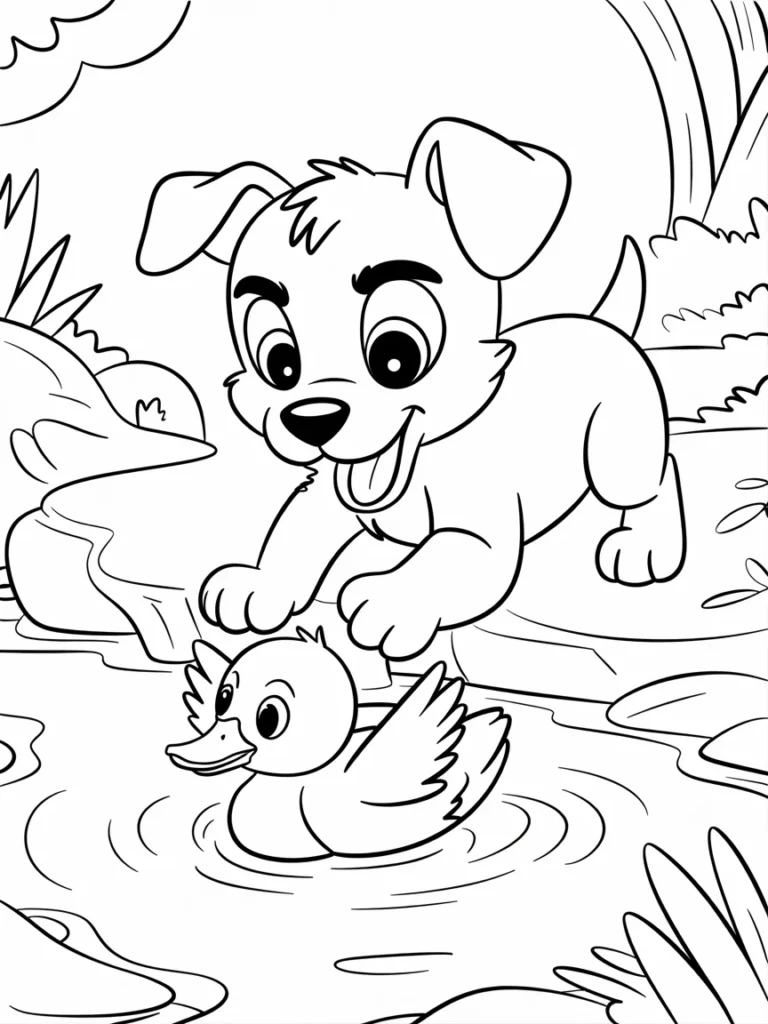 lineart of a brave puppy rescuing a baby i6 EkYPdRnWscvQAXMlyTQ c U2lhVlRdat9TwAByymIQ