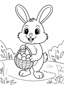 lineart of a bunny holding a basket of e aVFw ITGTRqMPhS42Nyu1g pcSmtsjOTUSGoF0J aWn5g