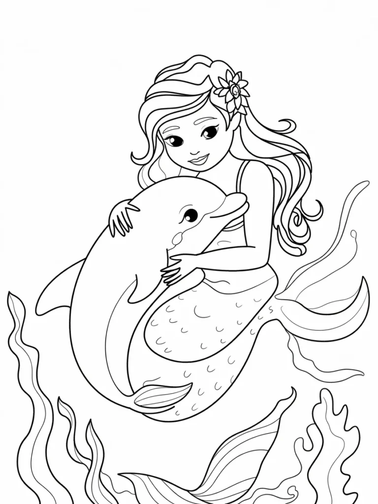 lineart of a clothed mermaid cuddling a wlyqxdm7Qh2 GjsVA 6TDQ oytMx5LvRwKqpx9LeQ5d0Q