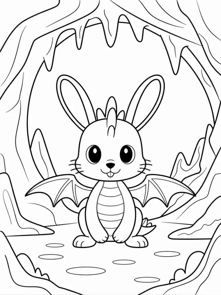 lineart of a dragon bunny hybrid with ti 46bjnrKkQmiJLHI9LgFdkw QjGq4HAWSGi4xXaA00VJaA