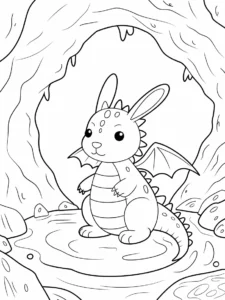 lineart of a dragon bunny hybrid with ti PT1aLvHaSVCvX7vogIlE9Q cNyKu01 RLm73HbE zQ35w