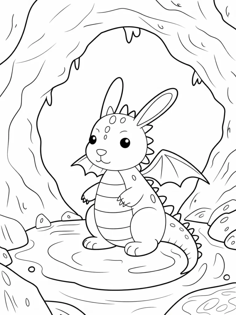 lineart of a dragon bunny hybrid with ti PT1aLvHaSVCvX7vogIlE9Q cNyKu01 RLm73HbE zQ35w