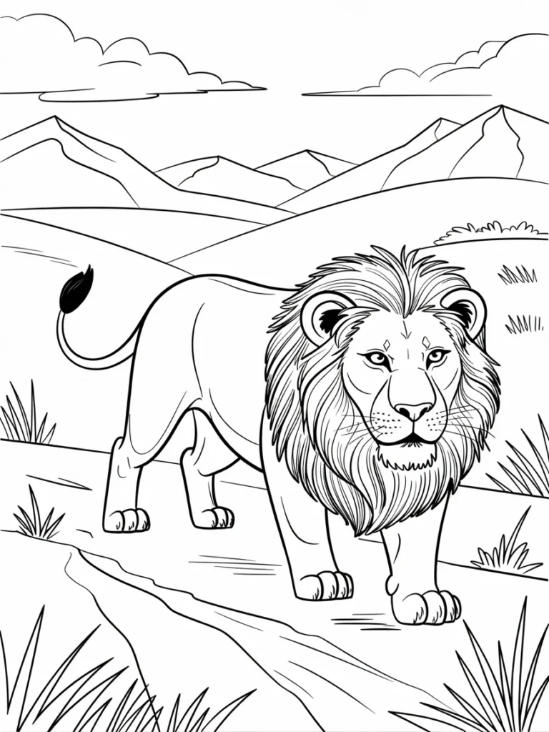 lineart of a real life fearless lion hun z5tq737vR0WMT4GBAIcffA iqjDe1a TO biHM x2hAEA