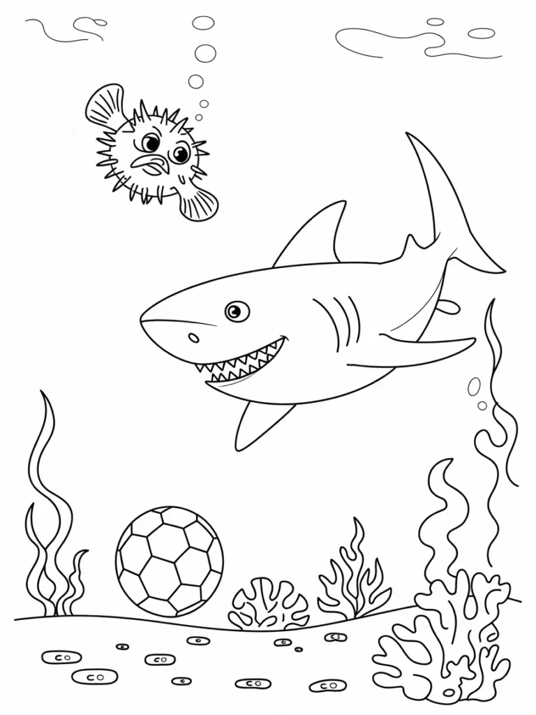 lineart of a shark playing underwater so 4tn2q75ZT9K89l u7Ontvg tlqkWz2wR7 wGxAf1MvECA