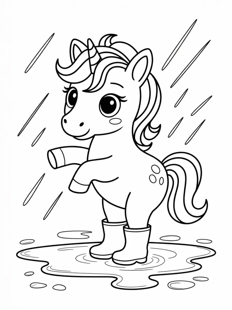 lineart of a tiny unicorn playing in a p pjRmlxkkTEiRUpT fRTRPg FvbJ3cQ8T0upqG5mwfuwdg