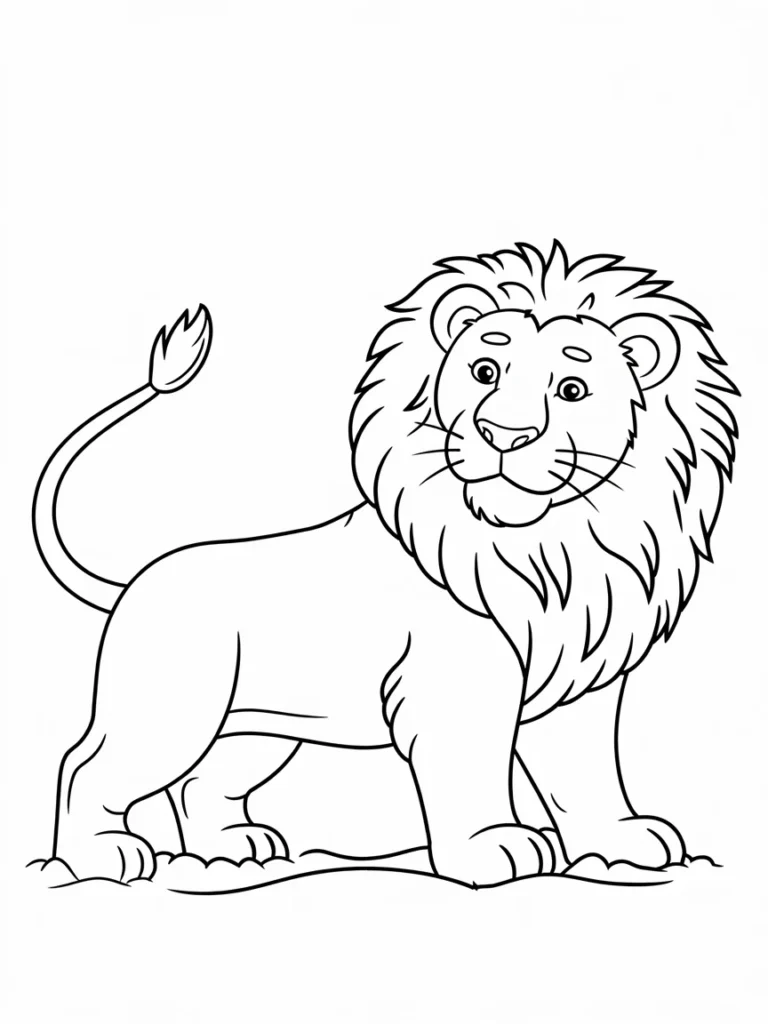 lineart of a winter lion making a snow l XyACrappR3mmPWyEY5Ol1Q 0uSnSFw9QH zbGqf1MlGog